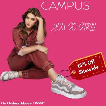 Campus Shoes – Get EXTRA 15% OFF
