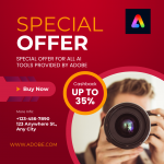 Adobe promotions for students