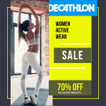 Decathlon-Get 70% OFF on Fitness tshirts