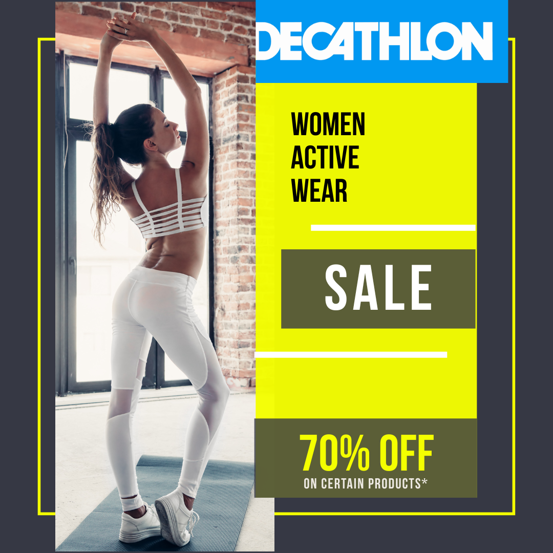 Decathlon-Get 70% OFF on Fitness tshirts