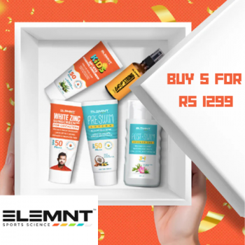 Buy 5 For Rs1,299 🎁Build Your Own Elemnt Box.