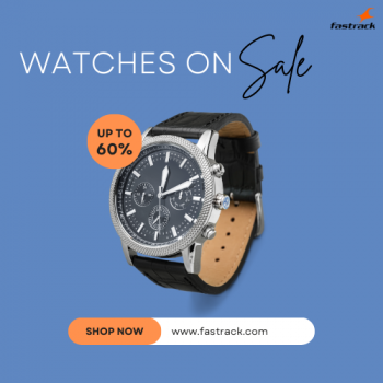 Fastrack- Buy latest Watches on Sale Upto 60% Off