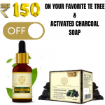 Khadi Natural Get Rs 150 OFF on Your Favorite Tea Tree & Activated Charcoal Soap