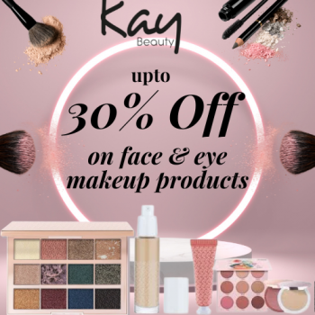 Kay Beauty – Up to 30% OFF on face & eye makeup products