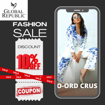 Unlock Extra 10% Savings on Fashion Apparel Collection