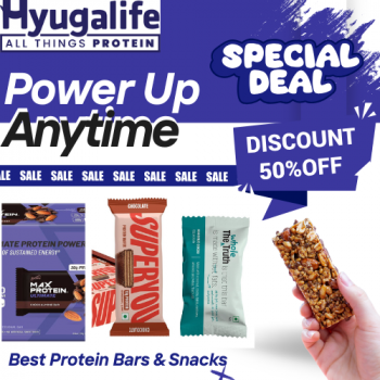 Hyugalife Protein Bars & Snacks Sale – Up To 50% OFF