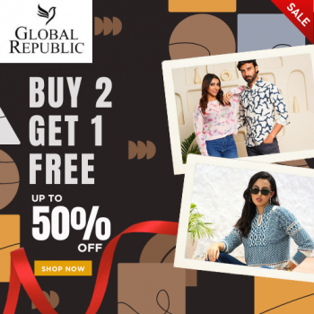 Global Republic Exclusive – Buy 2 Get 1 Free