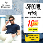 Global Republic Coupon Code: Extra 10% Off on The App