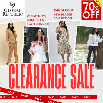 Global Republic Clearance Sale: Up to 70% Off Fashion Deals