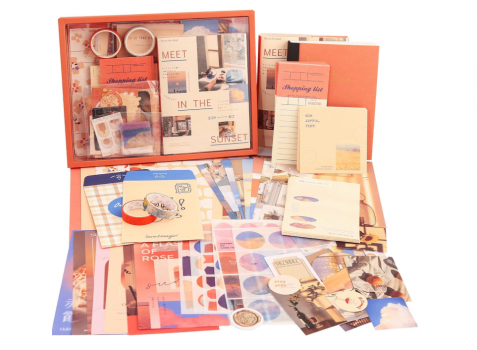 RANDEN 346-Piece Vintage Sunset Scrapbooking Kit Upto 32% OFF Coupon Code & Updated Discount List On Amazon
