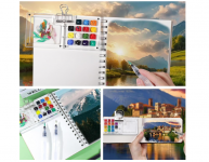 Portable Mini Painting Kit Upto 63% OFF Coupon Code & Updated Discount List On Amazon