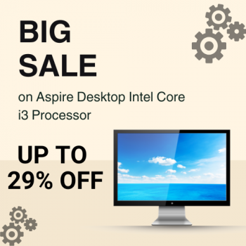 Acer – Get 29% OFF on Aspire C24 All in One Desktop Intel Core i3 Processor