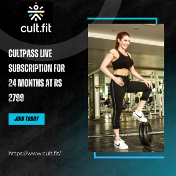 Cultpass Live Subscription For 24 Months At Rs 2799