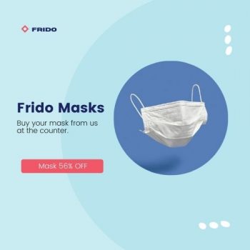 Save Up To 56% OFF On Frido Masks
