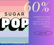 sugarpop- All Users – Upto 60 % Off On LipSticks, Eye Liners & More + 5% Prepaid Off + Freebies