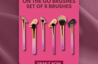 Typsy Beauty Flash Sale - SET OF 6 BRUSHES & 15% off extra