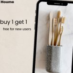 Bamboo tooth brush buy 1 get 1 free