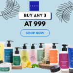 Arata- Buy Any 3 Products At Rs 999 only
