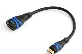 BlueRigger High Speed Mini HDMI Female Adapter with Ethernet Upto 37% OFF