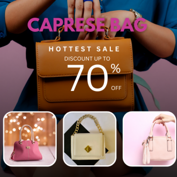 Hottest Sale | FLAT 70% OFF on all Caprese Bags ! Caprese coupon code