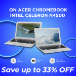 Acer – Get 33% OFF on Acer Chromebook Intel Celeron N4500