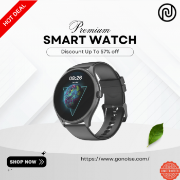 gonoise - Get Up to 57% OFF on Premium Smart Watch!