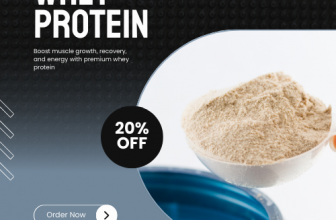 Clean whey concentrate vanilla flavour protein powder for muscle growth, recovery, and daily protein intake