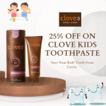Clove Oral Care – Get 25% OFF On Clove Kidz Toothpaste