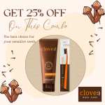Clove Oral Care – Get 25% OFF On Clove Sensitive Combo