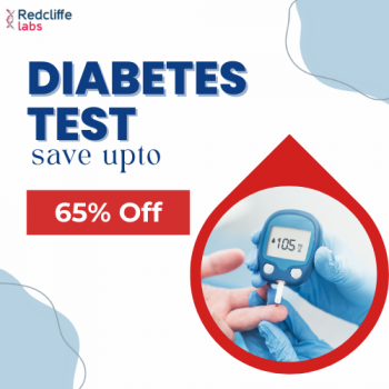Redcliffe Labs- Get Up to 65% Off on Diabetes Tests