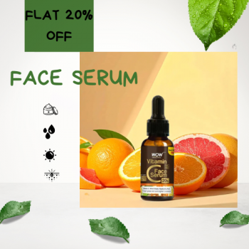 WOW-20% Vitamin C Face Serum - 30 ml