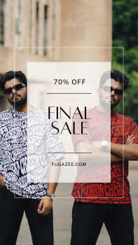 Fugazee Final Sale: Save Up to 70% OFF