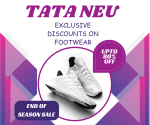 Tata Neu discount coupon code promo code deal Enjoy up to 80% off on footwear