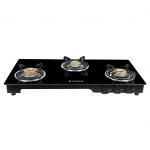 Faber Glass Top 3 Burner Gas stove with Jumbo Burner