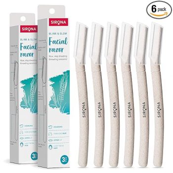 Sirona Reusable Face Razor for Women Facial 41% OFF Coupon Code & Updated Discount List On Amazon