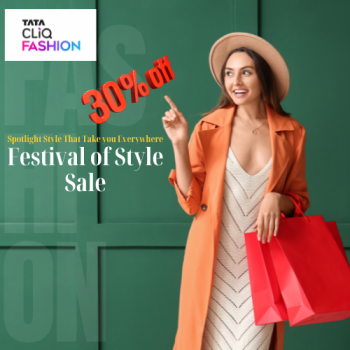 TATA CLIQ Festival Sale โ Minimum 30% OFF on Western Wear
