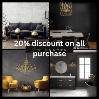 fig living 20%off on all your order
