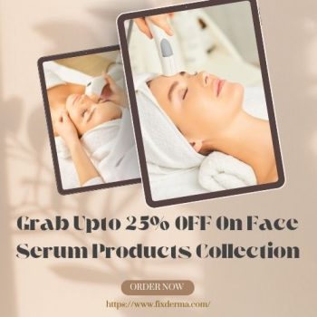Grab Upto 25% OFF On Face Serum Products Collection