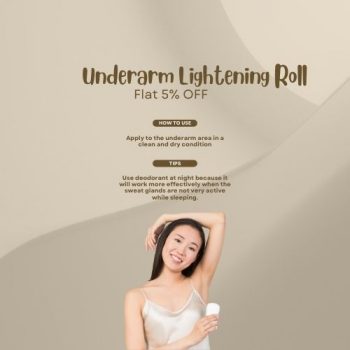 Nigrifix Underarm Lightening Roll On – Flat 5% OFF On Your Orders