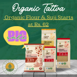 Organic Tattva Coupon Code: Organic Flour & Suji Starts at Rs. 62