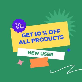 Get Flat 10% OFF On All Products