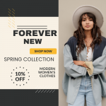 Buy 1 product and enjoy an exclusive 10% discount instantly! FOREVER NEW