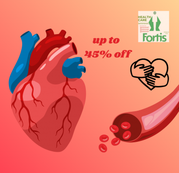 fortis offers upto 45% off