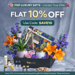 Flat 10% OFF on luxury gift hampers – perfect for gifting 🎁