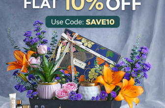 Flat 10% OFF on luxury gift hampers – perfect for gifting 🎁