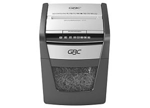 GBC ShredMaster AUTO+ 50X Auto Feed Paper/Credit Card Cross Cut Shredder