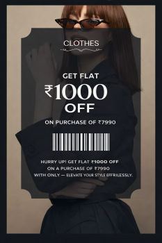 Only India-Get flat ₹1000 Off on purchase of ₹7990