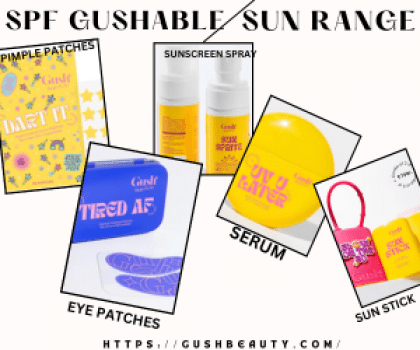 GUSH || SPF GUSHABLE SUN RANGE