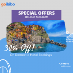 Goibibo-Domestic hotels upto 30% off on your booking