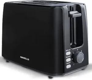 Havells Crisp Plus 750-Watt Pop-up Toaster (Black)
